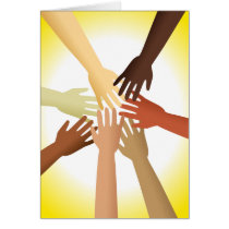 Diverse Hands Cards