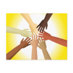 Diverse Hands Postcards