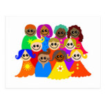 Diverse Kids Postcards