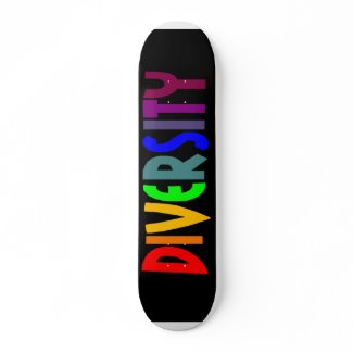 Diversity (Black) Skateboard skateboard