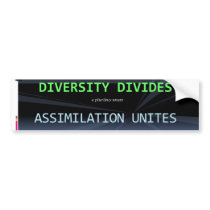 Diversity blows bumper stickers