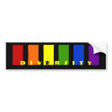 Diversity bumper stickers