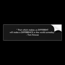 Diversity bumper stickers