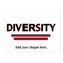 Diversity Business Card business cards