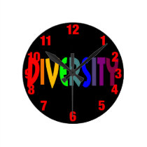 Diversity Clock wall clocks