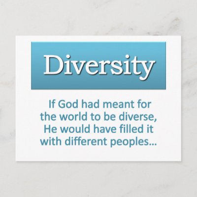 Diversity Definition Post Card