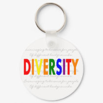 DIVERSITY, Gay Lesbian Key Chain keychains by gailg1957 DIVERSITY, Gay Lesbian Key Chain keychains