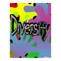 Diversity in Words Poster posters