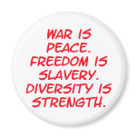 diversity is strength fridge magnet