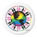 Diversity LGBT magnets by fightcancertees Diversity LGBT magnets
