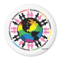 Diversity LGBT magnets by fightcancertees Diversity LGBT magnets
