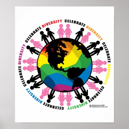 Diversity LGBT Poster Zazzle