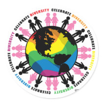 Diversity LGBT stickers by fightcancertees Diversity LGBT stickers