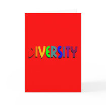 Diversity (Rainbow) Greeting Card