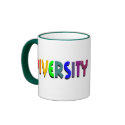 Diversity Rainbow Mug by diversityjustis Diversity Rainbow Mug