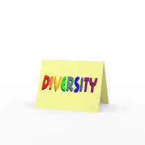 Diversity (Rainbow) Note Card