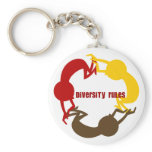 Diversity Rules Keychain