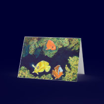 Diversity Sea Life Greeting Card