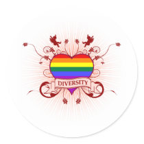 Diversity stickers by gayworld Diversity stickers