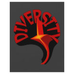Diversity Swirling Star Flyer Template
