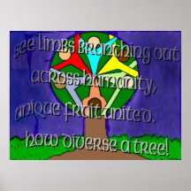 Diversity Tree Poster