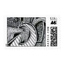 Diverting Cycles Stamp