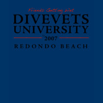 DiveVets Univ. DIVE MASTER (2007) t-shirts
