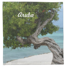 Divi Divi Tree in Aruba Cloth Napkin