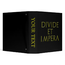 Divide Et Impera Binder Template