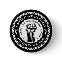 Divided We Beg Pinback Buttons
