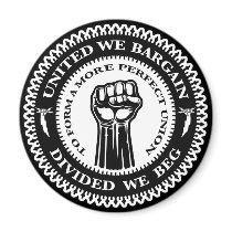 Divided We Beg Refrigerator Magnet