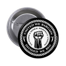 Divided We Beg Pinback Buttons