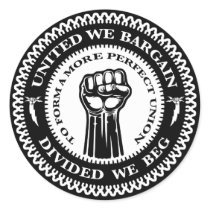 Divided We Beg Sticker