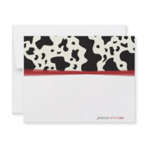 Divine Bovine Custom Invitation