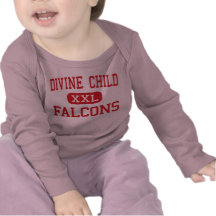 Divine Child - Falcons - High - Dearborn Michigan T Shirts