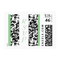 Divine Damask RSVP postage