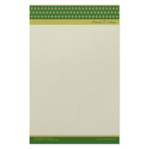 Divine Diamonds (apple) Customized Stationery by BeezKneez Divine Diamonds (apple) Customized Stationery