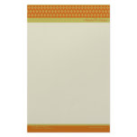 Divine Diamonds (tangerine) Customized Stationery