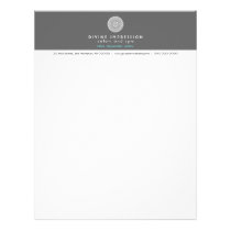 Divine Impression Blue 2 letterhead