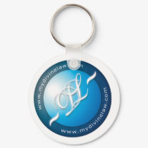 Divine Law Blue Tag Key Chain keychains