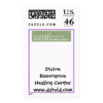 Divine Logo, Divine Resonance Healing Centerwww... postage