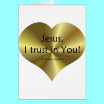 Divine Mercy: Jesus I trust in You cards by Artists4God Divine Mercy: Jesus I trust in You cards