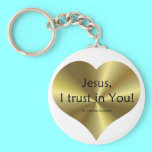 Divine Mercy: Jesus I trust in You keychains