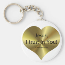 Divine Mercy: Jesus I trust in You Key Chain