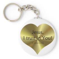 Divine Mercy: Jesus I trust in You Key Chain