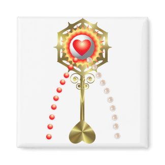 Divine Mercy: Jesus I trust in You Refrigerator Magnet