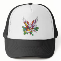 Divine Protection Eagle Tattoo hats by tattoofashion Divine Protection Eagle Tattoo hats