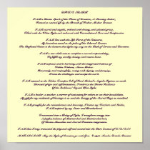 Divine Spark Meditation - Customized Poster
