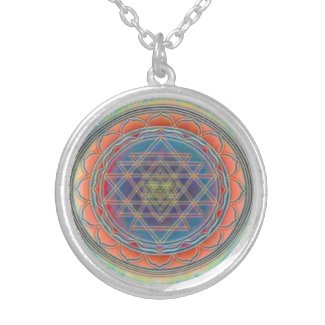 Divine Sri Yantra12 Necklace