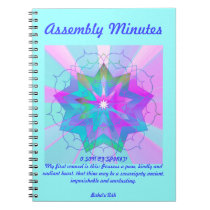 Divine Unity Notebook for Assembly Minutes
